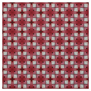 Tissu d'Upholstery motif de croix rouge