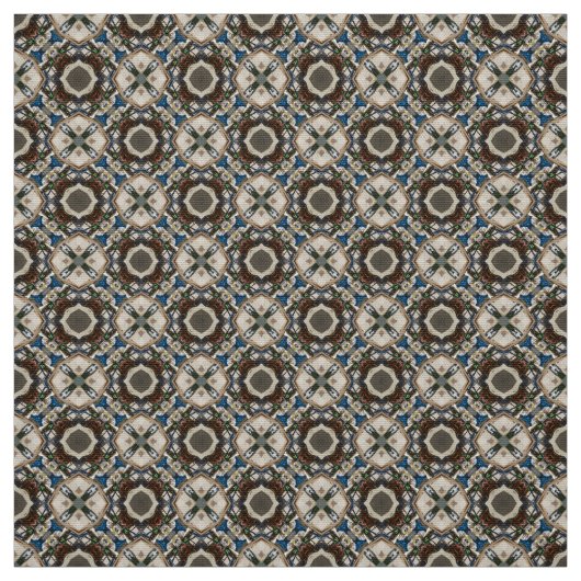 Tissu d'Upholstery multicolore vibrant - Gras (Échantillon)