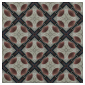 Tissu d'Upholstery noir et olive (Fermer)