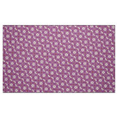 Tissu d'Upholstery violet et violet (Fat Quarter)