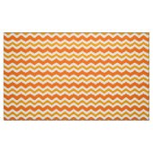 Tissu d'Upholstery Zig Orange par le triage (Fat Quarter)