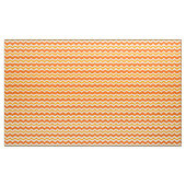 Tissu d'Upholstery Zig Orange par le triage (Yard)