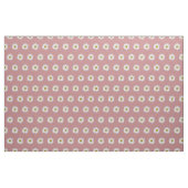 Tissu Dusty Rose Bohemian Daisy Motif (Fat Quarter)