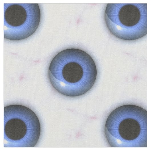 tissu d'yeux bleus déplaisants (Fermer)