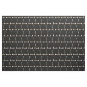Tissu E-Scooter Patterned Cream et noir (Fat Quarter)