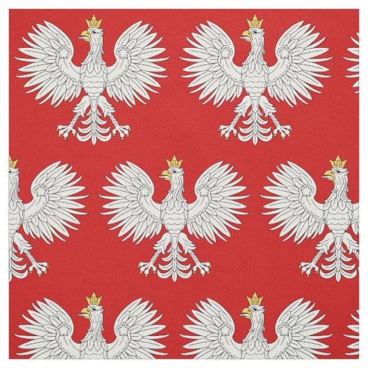 Tissu Eagle polonais (Échantillon)