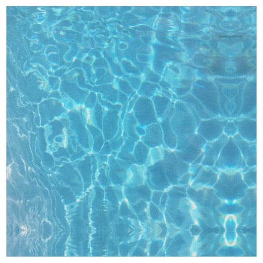 Tissu Eau de piscine bleu ciel cristalline (Fermer)