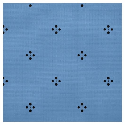 Tissu écervelé bleu (Échantillon)