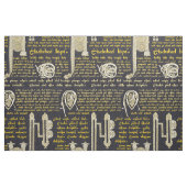 Tissu Échantillon celtique en or (Fat Quarter)