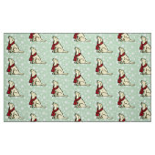 Tissu Écharpe jaune de tartan de Labrador (Fat Quarter)