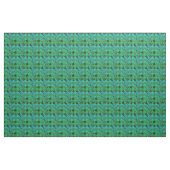 Tissu Echelle verte 3d avec or (Fat Quarter)