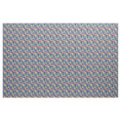 Tissu Échelles arc-en-ciel aquarelles (Yard)