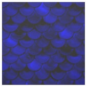 Tissu Échelles bleu-foncé de sirène de Falln (Échantillon)