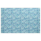 Tissu Échelles bleues de sirène d'aquarelle (Fat Quarter)
