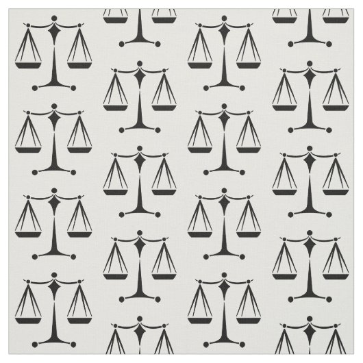 Tissu Échelles classiques de justice | Bureau du droit (Échantillon)