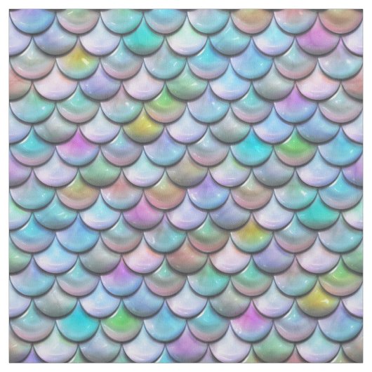 Tissu Échelles colorées perlées brillantes brillantes de (Échantillon)