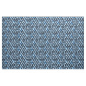 Tissu Échelles de dragon/gemmes bleues (Fat Quarter)
