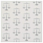 Tissu Échelles de justice | Cadeaux juridiques (Échantillon)