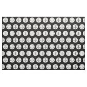 Tissu Échelles de noir de justice (Fat Quarter)