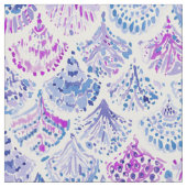 Tissu Échelles de sirène de lavande de PROTECTRICE (Fermer)
