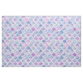Tissu Échelles de sirène de lavande de PROTECTRICE (Fat Quarter)