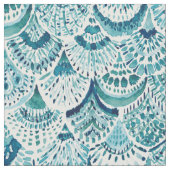Tissu Échelles de sirène d'indigo d'ARMURE de MERM (Fermer)