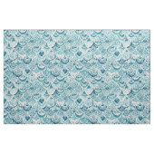 Tissu Échelles de sirène d'indigo d'ARMURE de MERM (Fat Quarter)