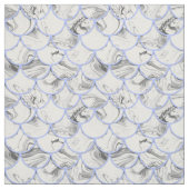 Tissu Échelles de sirène gris (Échantillon)