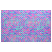 Tissu Échelles de sirène multicolore et argentée (Fat Quarter)