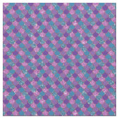 Tissu Échelles de sirène rose et bleu (Fermer)