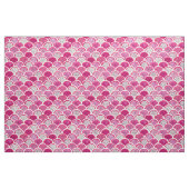 Tissu ÉCHELLES DRAGON Motif  de pétoncle de dragon rose (Yard)