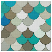 Tissu Échelles, turquoise, Aqua, Taupe, et crème de (Fermer)