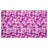 Tissu Échelles, violette, améthyste, et corail de sirène (Fat Quarter)