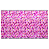 Tissu Échelles, violette, améthyste, et corail de sirène (Yard)