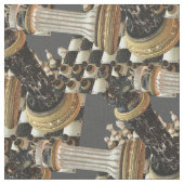 Tissu Échiquier de bataille d'échecs (Fermer)