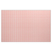 Tissu Écho de pêche et pied-de-poule blanc (Fat Quarter)