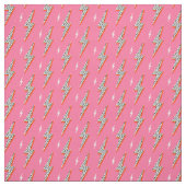 Tissu Éclair rétro clignotement clignotant rouge (Échantillon)