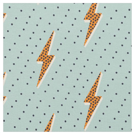 Tissu Éclair rétro clignotement clignotant rouge (Fermer)