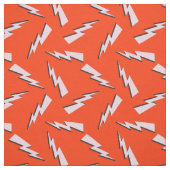 Tissu Éclair rétro clignotement clignotant rouge (Échantillon)