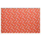 Tissu Éclair rétro foudre éclair rouge (Fat Quarter)
