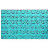 Tissu Éclipse de turquoise atomique - Moderne du milieu (Yard)