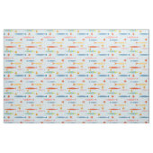 Tissu École de poisson amusant (Fat Quarter)