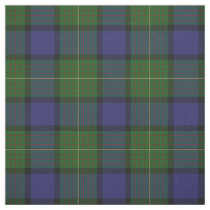 Tissu écossais de plaid de tartan de Muir de clan
