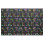 Tissu Écran noir de matière vitale 01 modifiable (Fat Quarter)