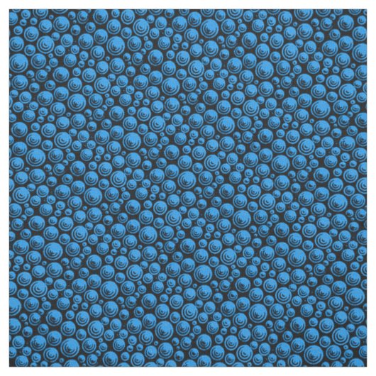 Tissu Écrans en bleu et noir (Échantillon)