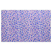 Tissu Écriture chic couleur violet bleu rose guépard (Fat Quarter)