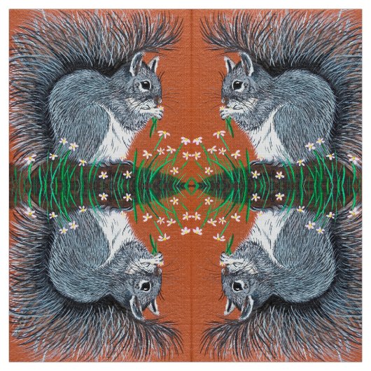 Tissu Écureuil (Échantillon)