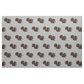 Tissu Écureuil avec le motif d'écrou (Fat Quarter)