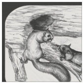 Tissu Écureuils (Fermer)