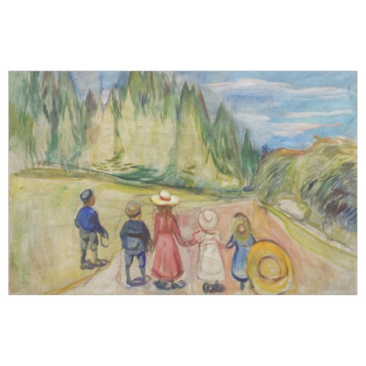 Tissu Edvard Munch - La forêt Fairytale (Yard)